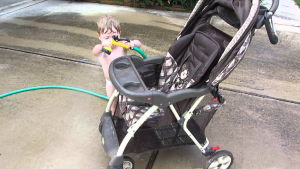 Baby stroller washing tips
