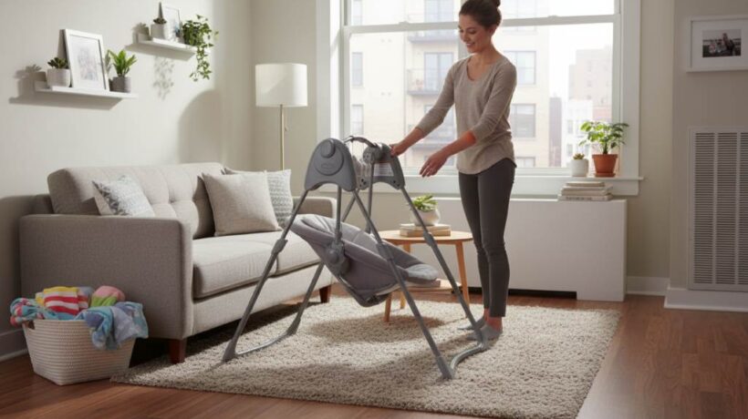 How to Save Space with a Baby Swing: Smart Solutions for Small Homes