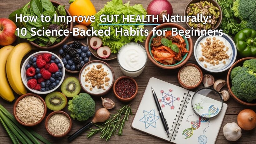 How to Improve Gut Health Naturally: 10 Science-Backed Habits for Beginners