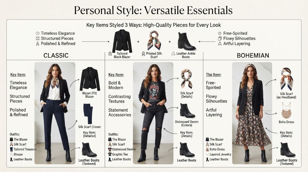 Dressing appropriately for different occasions